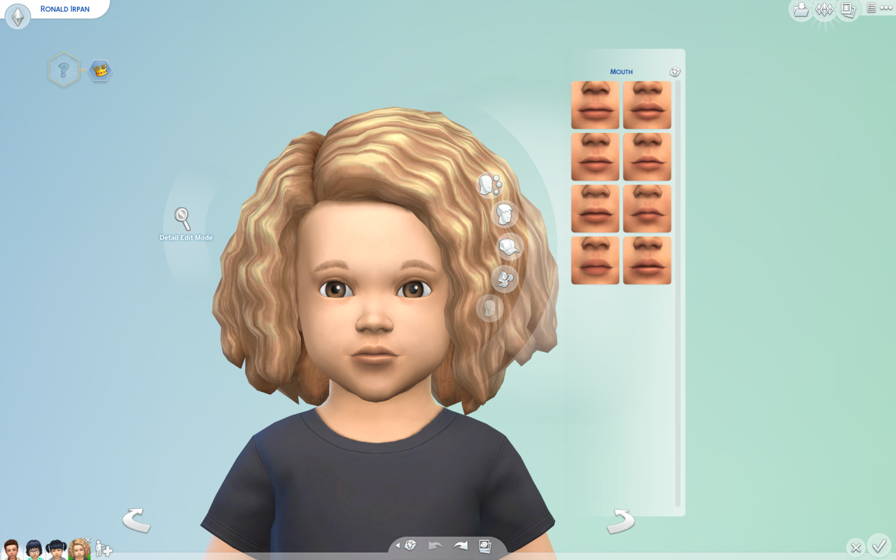 Sims 4 toddler cas cc