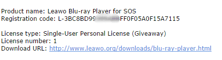 Leawo Blu Ray Key Code